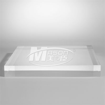 لوح زجاج شبكي Lucite 100٪ لوح أكريليك شفاف 4ftx8ft