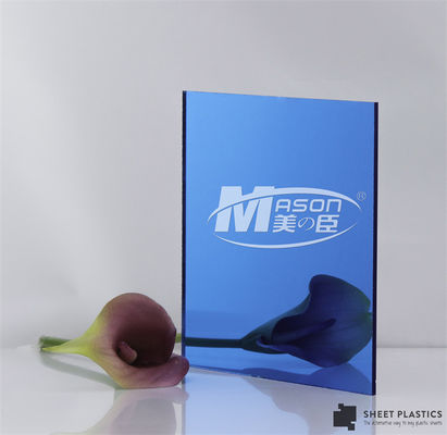 صفائح المرآة المصنوعة من الأكريليك اللاصق برسبيكس ، صفائح المرآة البلاستيكية المرنة ، مقطعة إلى الحجم