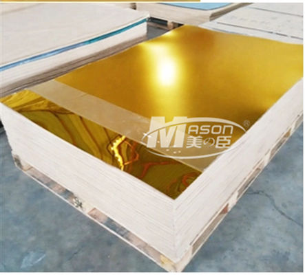 الليزر قطع الذهب والفضة PMMA 2mm الاكريليك ورقة مرآة 1220x1830mm