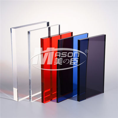 من 3 إلى 20 مم ورقة أكريليك ملونة PMMA 1220x2440mm