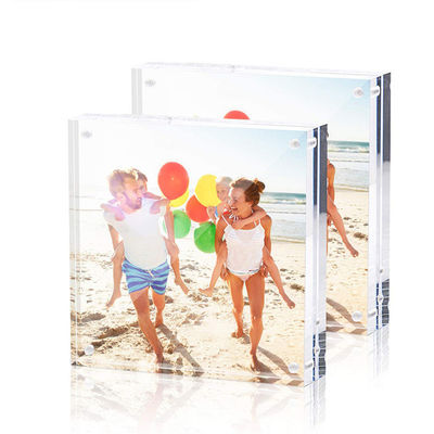 A4 Perspex إطار شفاف أكريليك بلوك إطار صور