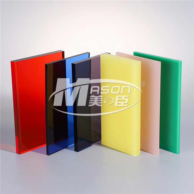 من 3 إلى 20 مم ورقة أكريليك ملونة PMMA 1220x2440mm
