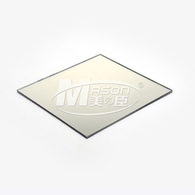2mm 3mm 5mm الشظية والذهبية ورقة الاكريليك مرآة 1220x2440mm