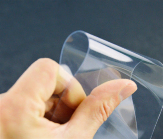 متعددة النتوء 0.07mm PVC ورقة جامدة مقاومة للحريق