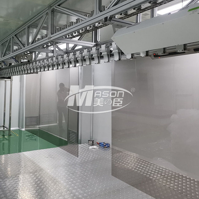 4x8FT ESD مكافحة ساكنة ورقة البلاستيك الاكريليك اللون البني لغرفة نظيفة