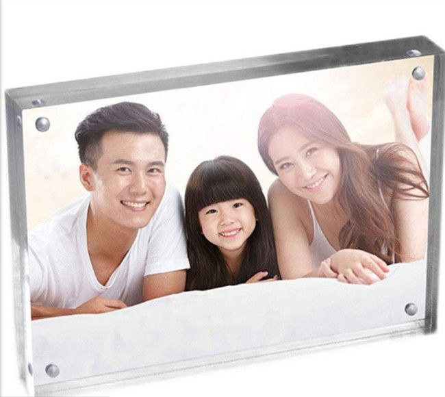 A4 Perspex إطار شفاف أكريليك بلوك إطار صور